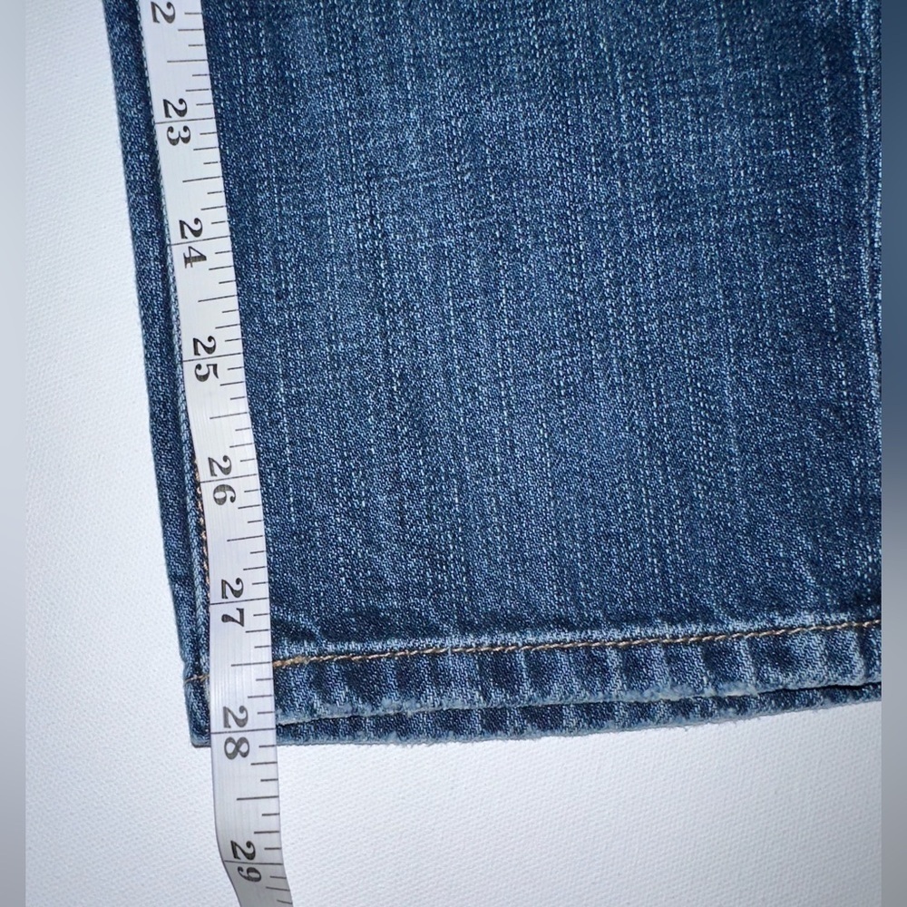 Current/Elliott “The Fling Love Destroy” Jeans Women’s 27 Straight Dark Wash - Picture 7 of 8